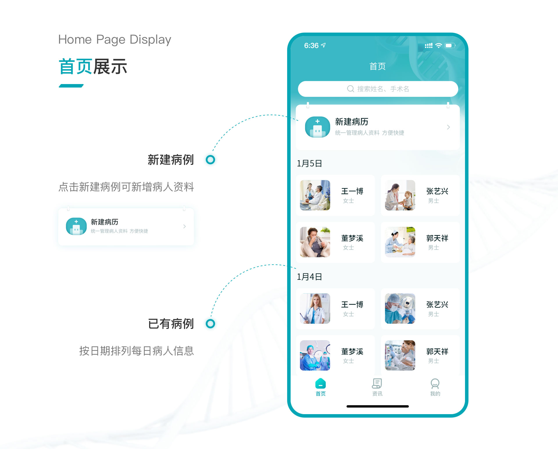 医院病人资料管理APP定制开发